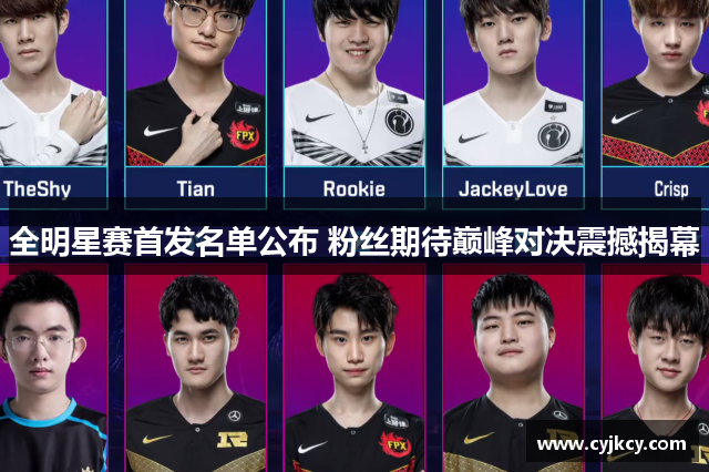 全明星赛首发名单公布 粉丝期待巅峰对决震撼揭幕