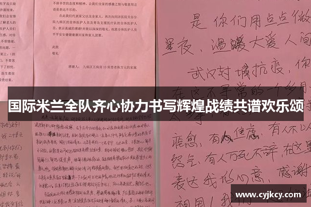 国际米兰全队齐心协力书写辉煌战绩共谱欢乐颂